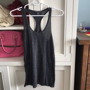 Grey tank top. Worn once .